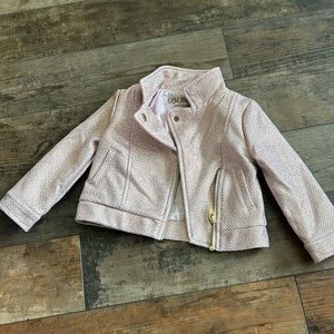 Genuine Kids by Osh Kosh Toddler Pink Moto Jacket